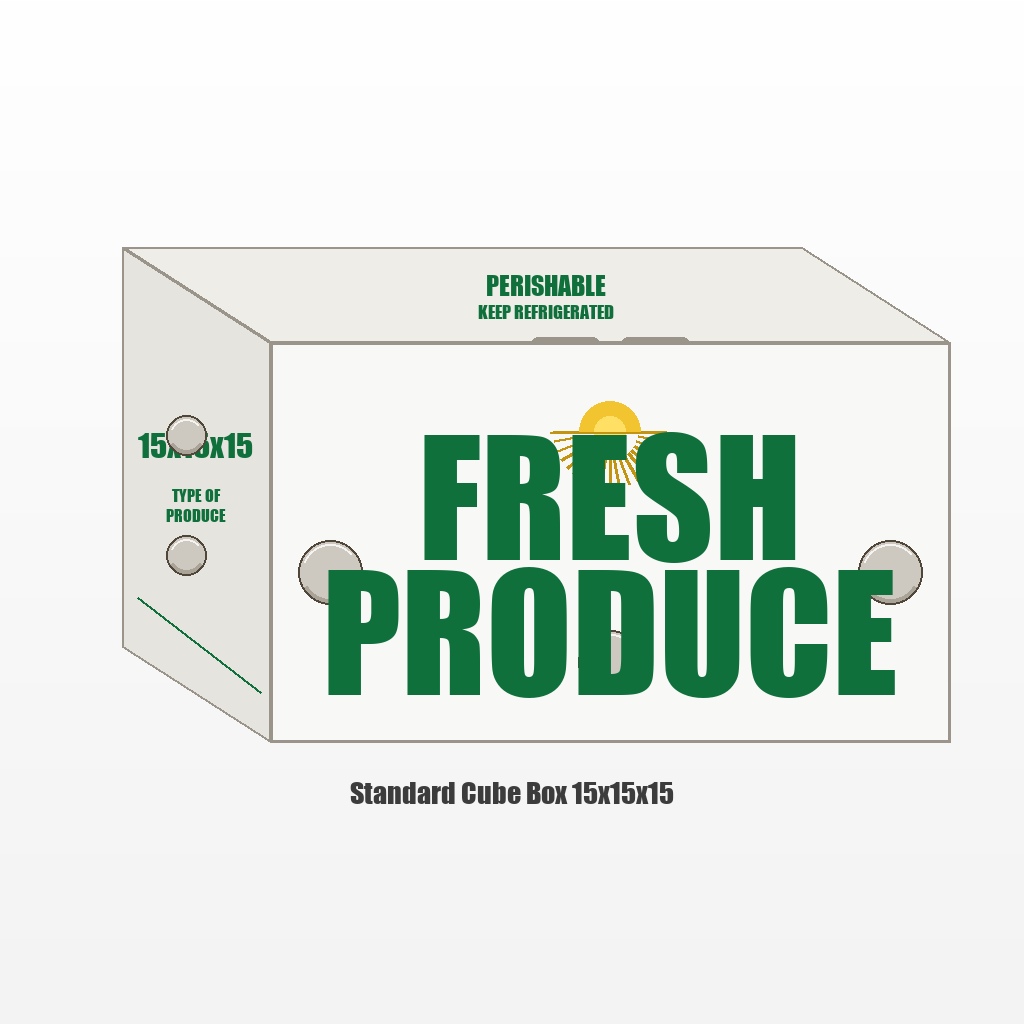 Standard Cube Box - 15x15x15