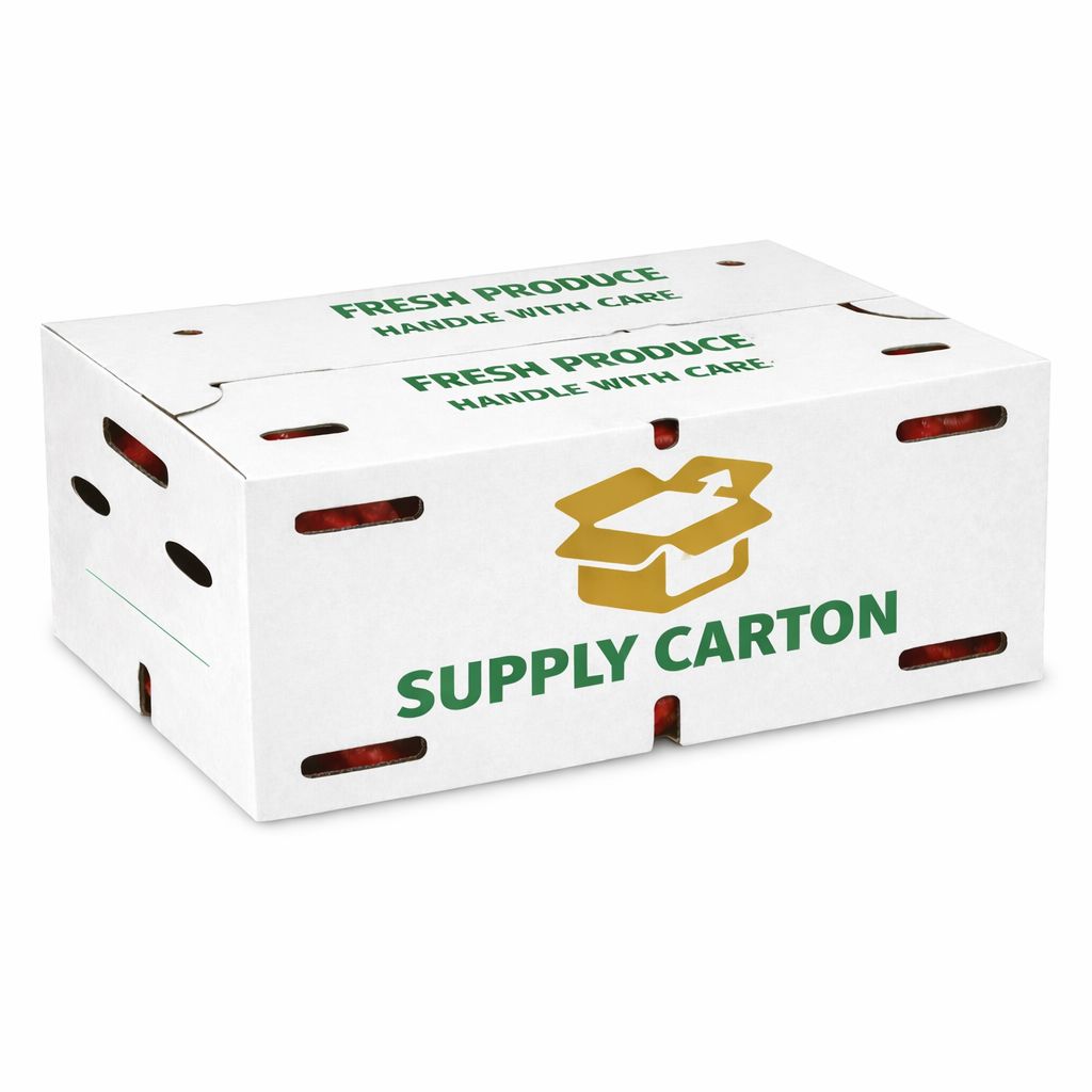 Wax Produce Box - 1.8 Bushel